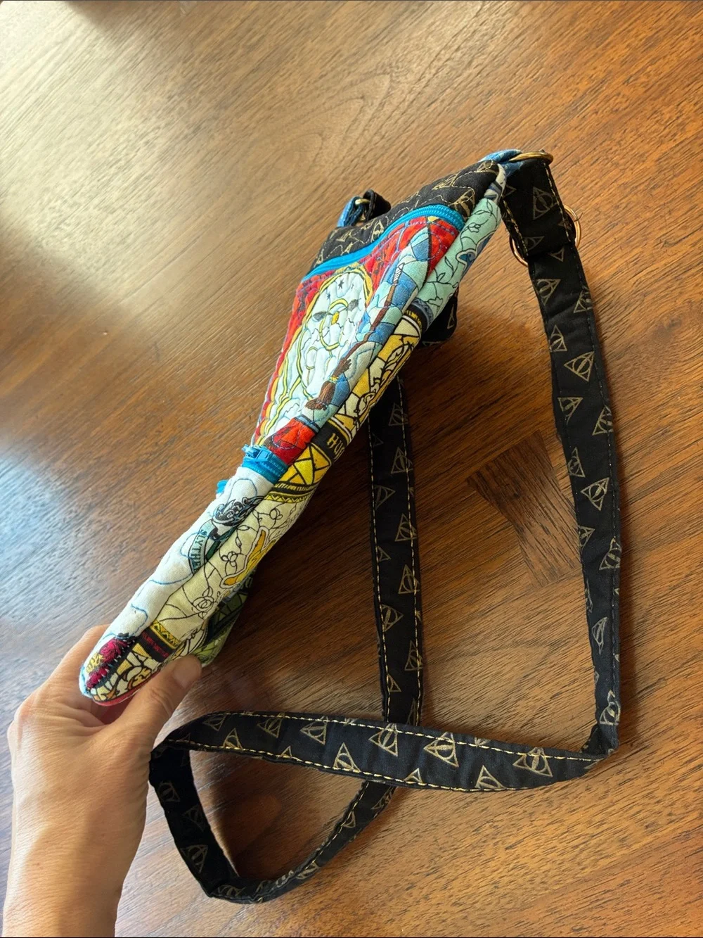 Harry Potter handmade crossbody quilted